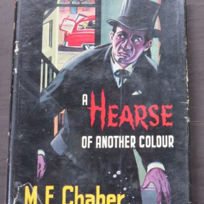 M. E. Chamber, A Hearse of Another Colour, Boardman, London, 1959, Crime, Mystery, Detection, Dunedin Bookshop, Dead Souls Bookshop