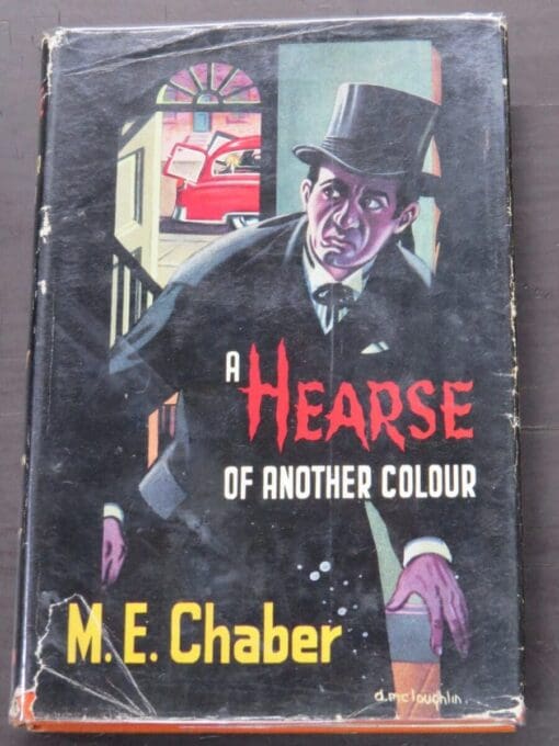 M. E. Chamber, A Hearse of Another Colour, Boardman, London, 1959, Crime, Mystery, Detection, Dunedin Bookshop, Dead Souls Bookshop