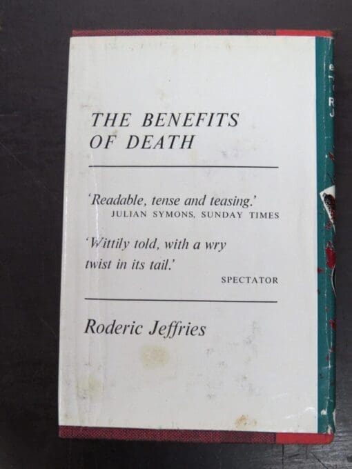 Roderic Jeffries, An Embarrassing Death - Image 13