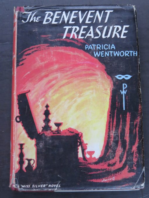 Patricia Wentworth, The Benevent Treasure, Hodder & Stoughton, London, 1956, Crime, Mystery, Detection, Dunedin Bookshop, Dead Souls Bookshop