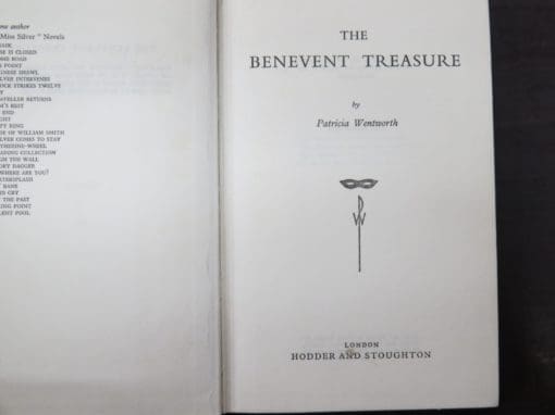 Patricia Wentworth, The Benevent Treasure - Image 6