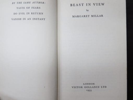Magaret Millar, Beast In View - Image 7