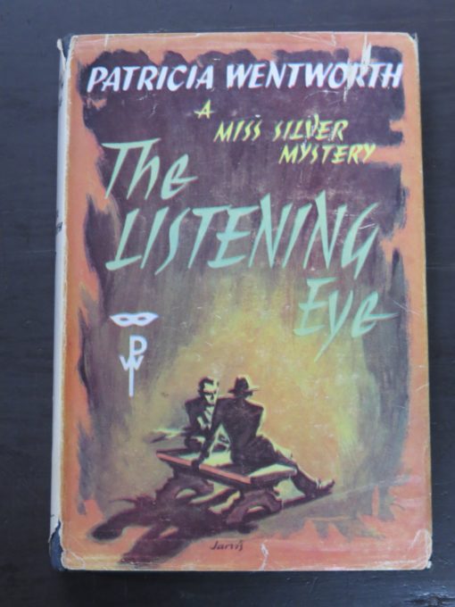 Patricia Wentworth, The Listening Eye, Hodder & Stoughton, London, 1957, Crime, Mystery, Detection, Dunedin Bookshop, Dead Souls Bookshop