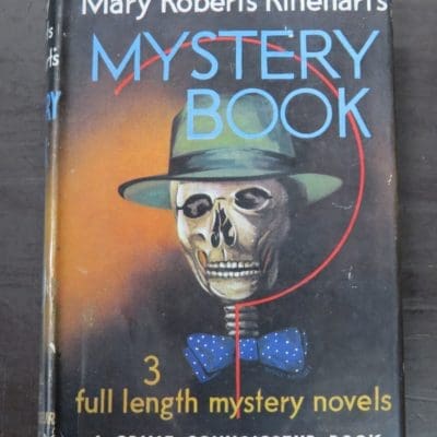 Mary Roberts Rinehart, Mystery Book, Crime Connoisseur, Cassell, London, 1956, Crime, Mystery, Detection, Dunedin Bookshop, Dead Souls Bookshop