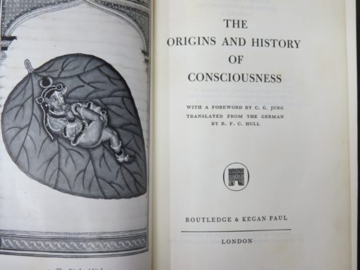 Erich Neuman, The Origin and History of Consciousness, Routledge, London, Philosophy, Religion, Occult, Dunedin Bookshop, Dead Souls Bookshop