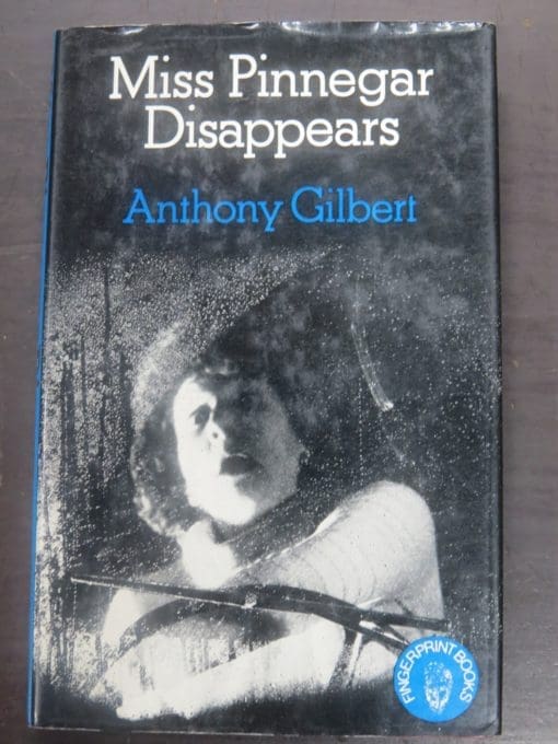 Anthony Gilbert, Miss Pinnegar Disappears, Hamish Hamilton, Fingerprint Book, London, reprint, Crime, Mystery, Detection, Dead Souls Bookshop, Dunedin Book Shop