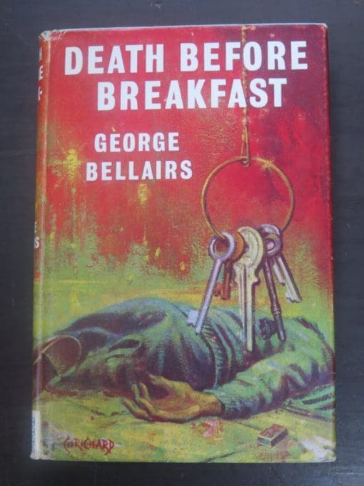 George Bellairs, Death Before Breakfast, Thriller Book Club, London, Crime, Mystery, Detection, Dead Souls Bookshop, Dunedin Book Shop