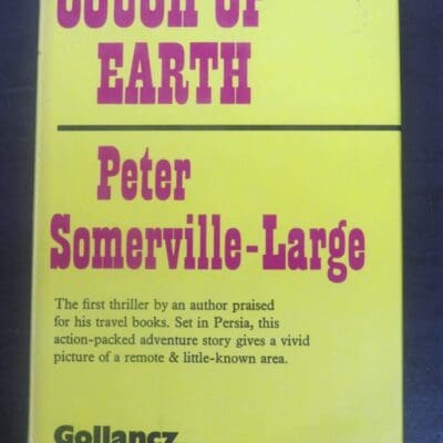 Peter Somerville-Large, Couch of Earth, Gollancz, London, Crime, Mystery, Detection, Dead Souls Bookshop, Dunedin Book Shop