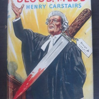 Henry Carstairs, Blood, M'Lud, Ward, Lock, London, Crime, Mystery, Detection, Dead Souls Bookshop, Dunedin Book Shop