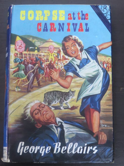 George Bellairs, Corpse at the Carnival, Thriller Book Club, London, Crime, Mystery, Detection, Dead Souls Bookshop, Dunedin Book Shop