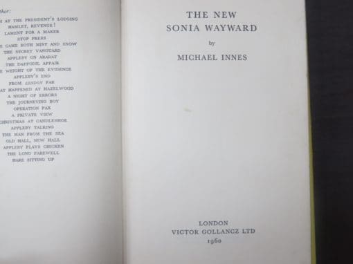 Michael Innes, The New Sonia Wayward - Image 6