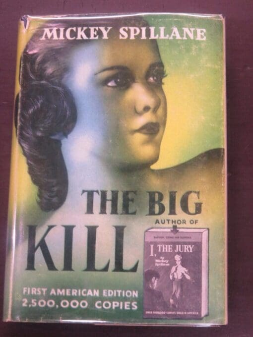 Mickey Spillane, Arthur Barker, London, Crime, Mystery, Detection, Dead Souls Bookshop, Dunedin Book Shop