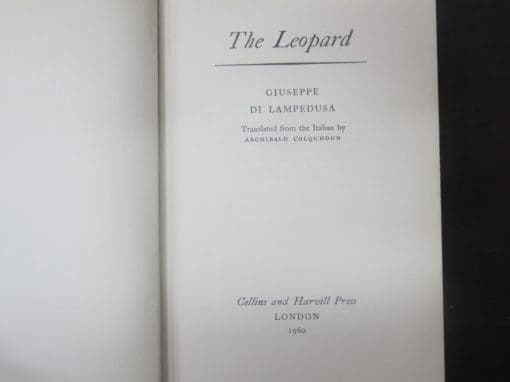 Giuseppe Di Lampedusa, The Leopard - Image 7