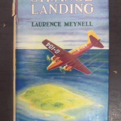 Laurence Meynell, Strange Landing, Collins, London, Vintage, Dead Souls Bookshop, Dunedin Book Shop