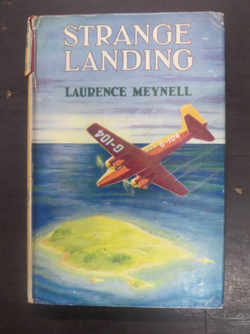 Laurence Meynell, Strange Landing, Collins, London, Vintage, Dead Souls Bookshop, Dunedin Book Shop