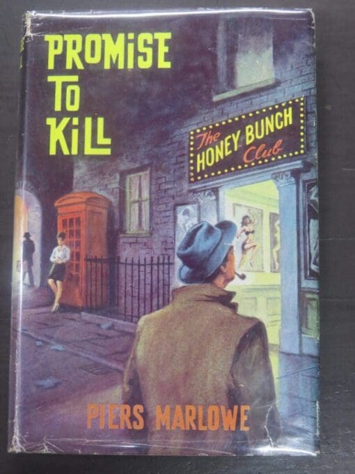 Piers Marlowe, Promise To Kill, Gifford, London, 1965, Crime, Mystery, Detection, Dead Souls Bookshop, Dunedin Book Shop