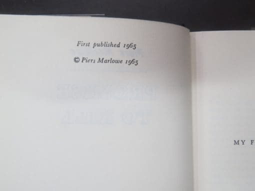 Piers Marlowe, Promise To Kill - Image 5