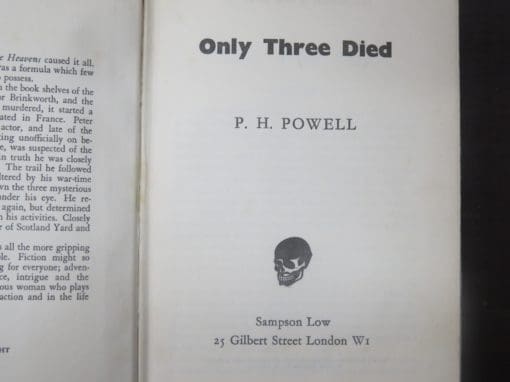 P. H. Powell, Only Three Died - Image 5
