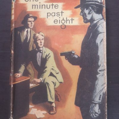 George Harmon Coxe, One Minute Past Midnight, Thriller Book Club, London, Crime, Mystery, Detection, Dead Souls Bookshop, Dunedin Book Shop