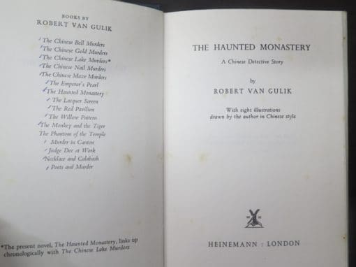 Robert van Gulik, The Haunted Monastery - Image 7