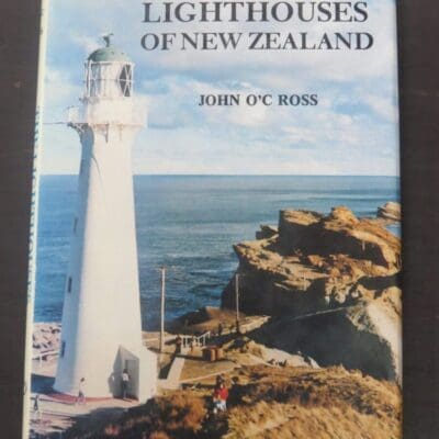 Ross, Lighthouses of New Zealand, Dunmore Press, Palmerston North, New Zealand Non-Fiction, Dead Souls Bookshop, Dunedin, Bookshop