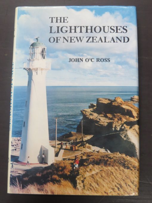 Ross, Lighthouses of New Zealand, Dunmore Press, Palmerston North, New Zealand Non-Fiction, Dead Souls Bookshop, Dunedin, Bookshop