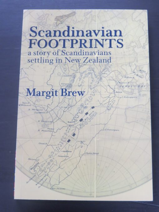Magrit Brew, Scandinavian Footprints, 2007, New Zealand Non-Fiction, Dead Souls Bookshop, Dunedin Book Shop