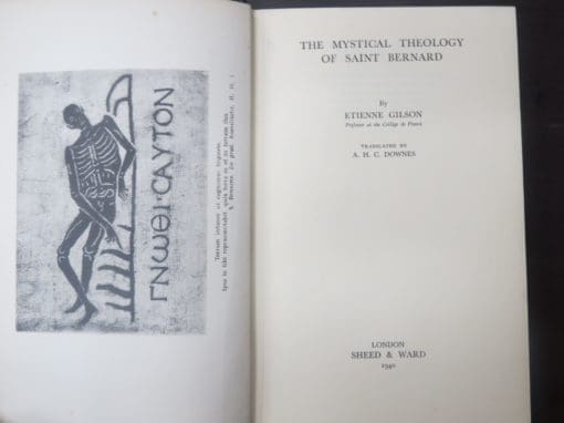 Etienne Gilson, The Mystical Theology of St. Bernard - Image 5