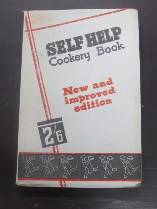 Kathleen Johnstone, Self Help Cookery Book, Wellington, 1939, Cookery, Cooking, Dead Souls Bookshop, Dunedin Bookshop
