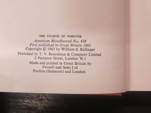 Bill S. Ballinger, The 4th of Forever - Image 5