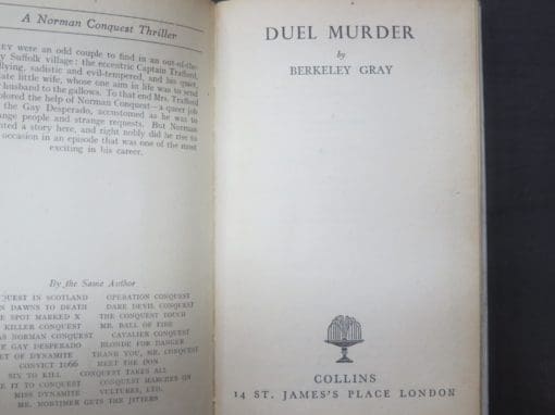Berkeley Grey, Duel Murder - Image 6
