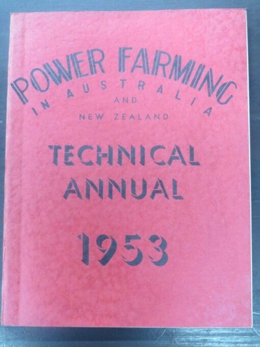 Power Farming in Australia, Sydney, Dead Souls Bookshop, Dunedin Book Shop