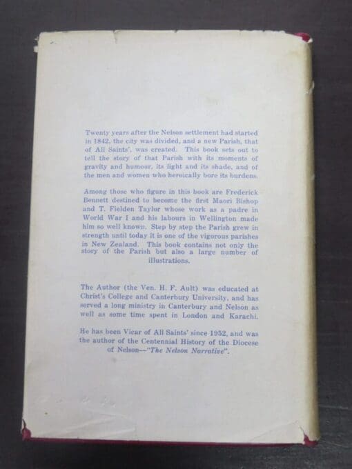 H. F. Ault, Centennial History of All Saints' Parish, Nelson 1862 - 1962 - Image 18