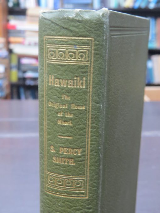 Hawaiki, The Original Home of the Maori, Whitcombe & Tombs, New Zealand Non-Fiction, History,. Pacific, Dead Souls Bookshop, Dunedin Book Shop