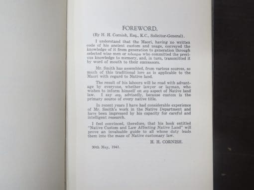 Norman Smith, Native Custom And Law Affecting Native Land - Image 4