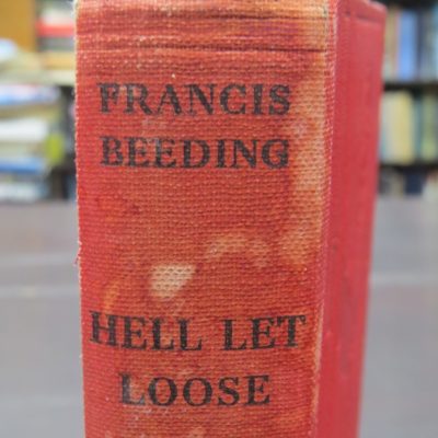 Francis Beeding, Hell Let Loose, Hodder, London, Crime, Mystery, Detection, Dead Souls Bookshop, Dunedin Book Shop
