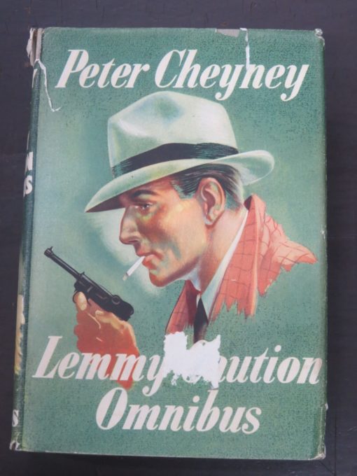 Peter Cheyney, Lemmy Caution Omnibus, Collins, London, Crime, Mystery, Detection, Dead Souls Bookshop, Dunedin Book Shop