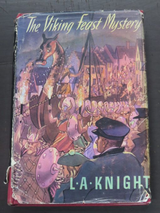 Knight, The Viking Feast Mystery, Sampson Low, London, Crime, Mystery, Detection, Dead Souls Bookshop, Dunedin Book Shop