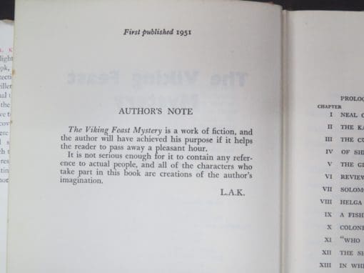 L. A. Knight, The Viking Feast Mystery - Image 6