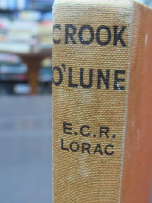 E. C. R. Lorac, Crook O'Lune, Crime Club, Collins, London, Crime, Mystery, Detection, Dead Souls Bookshop, Dunedin Book Shop