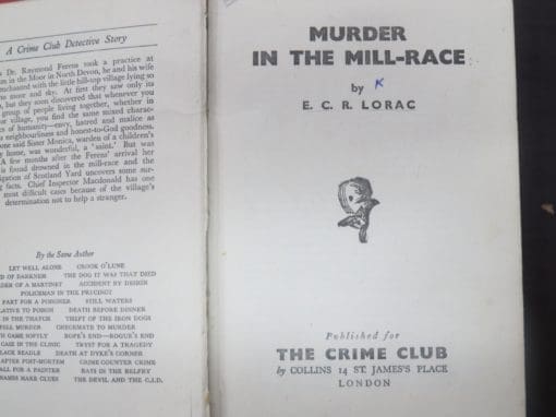 E. C. R. Lorca, Murder In The Mill Race - Image 6