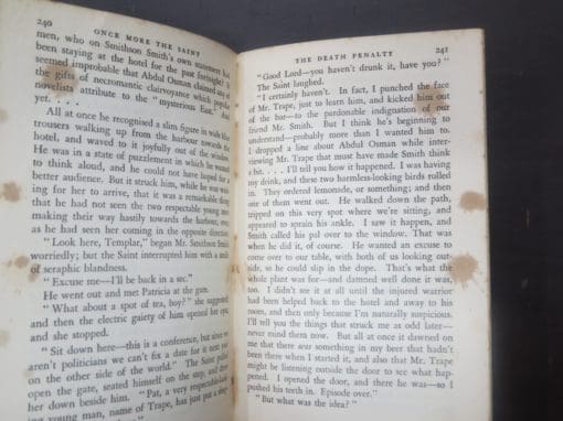 Leslie Charteris, Once More The Saint - Image 5