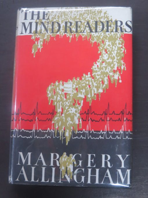 Margery Allingham, The Mind Readers, Chatto & Windus, London, Crime, Mystery, Detection, Dead Souls Bookshop, Dunedin Book Shop
