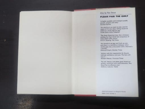 Rex Stout, A Family Affair - Image 4