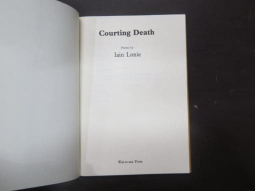 Iain Lonie, Courting Death, Poems - Image 5