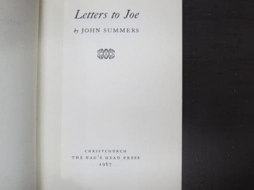 John Summers, Letters To Joe - Image 5