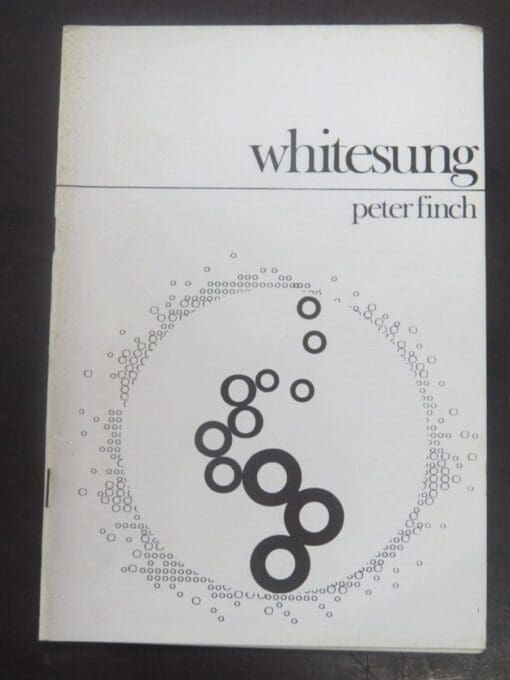 Peter Finch, Whitesung, Aquila Pamphlet Poetry, Warks, 1972, Literature, Poetry, Dead Souls Bookshop, Dunedin Book Shop