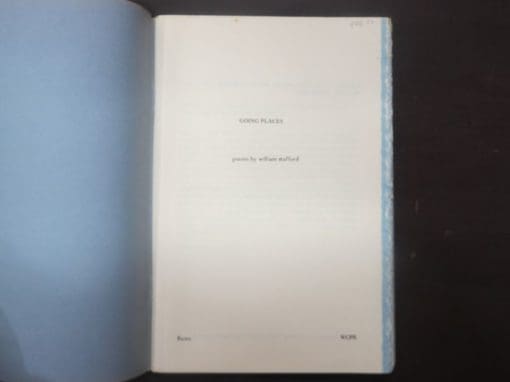 William Stafford, Going Places - Image 6