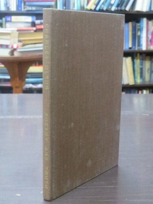 Charles Olson, Poetry And Truth: The Beliot Lectures And Poems - Image 8