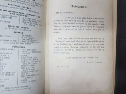 H. Rider Haggard, Cleopatra - Image 7